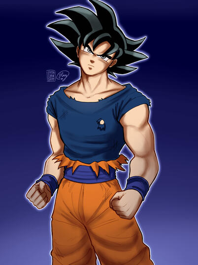 Simple shade, Knee up, gradient background